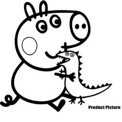 ぬりえページ: Peppa豚 (漫画) #44057 - 無料の印刷可能なぬりえページ