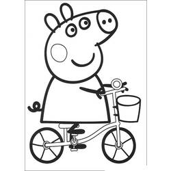 ぬりえページ: Peppa豚 (漫画) #44093 - 無料の印刷可能なぬりえページ
