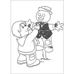 ぬりえページ: ピーター・ザ・ポストマン (漫画) #49494 - 無料の印刷可能なぬりえページ
