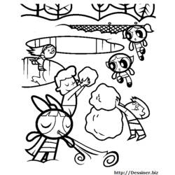 ぬりえページ: パワーパフガールズ (漫画) #39427 - 無料の印刷可能なぬりえページ