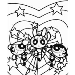 ぬりえページ: パワーパフガールズ (漫画) #39433 - 無料の印刷可能なぬりえページ