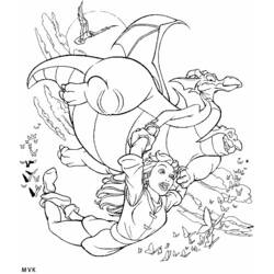 ぬりえページ: 魔法剣エクスカリバー (漫画) #41741 - 無料の印刷可能なぬりえページ