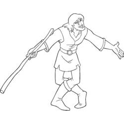 ぬりえページ: 魔法剣エクスカリバー (漫画) #41767 - 無料の印刷可能なぬりえページ