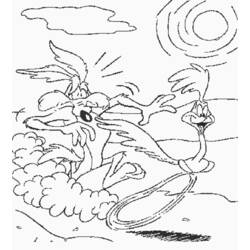 ぬりえページ: ビービーとコヨーテ (漫画) #47208 - 無料の印刷可能なぬりえページ