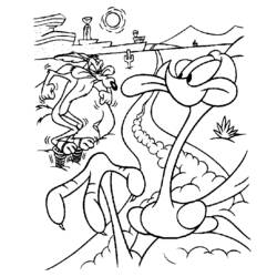 ぬりえページ: ビービーとコヨーテ (漫画) #47297 - 無料の印刷可能なぬりえページ