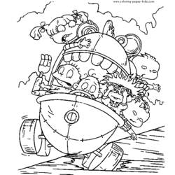 ぬりえページ: ラグラッツ (漫画) #52786 - 無料の印刷可能なぬりえページ