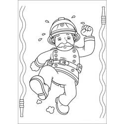 ぬりえページ: 消防士サム (漫画) #39798 - 無料の印刷可能なぬりえページ