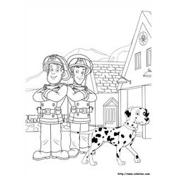 ぬりえページ: 消防士サム (漫画) #39804 - 無料の印刷可能なぬりえページ