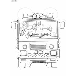 ぬりえページ: 消防士サム (漫画) #39862 - 無料の印刷可能なぬりえページ