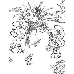 ぬりえページ: スマーフ (漫画) #34690 - 無料の印刷可能なぬりえページ