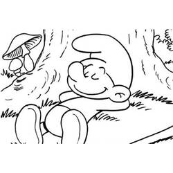 ぬりえページ: スマーフ (漫画) #34704 - 無料の印刷可能なぬりえページ