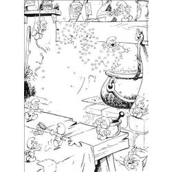 ぬりえページ: スマーフ (漫画) #34753 - 無料の印刷可能なぬりえページ