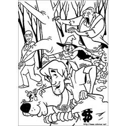 ぬりえページ: スクービードゥー (漫画) #31336 - 無料の印刷可能なぬりえページ
