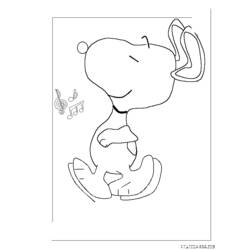 ぬりえページ: スヌーピー (漫画) #27139 - 無料の印刷可能なぬりえページ