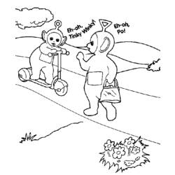 ぬりえページ: テレタビーズ (漫画) #49772 - 無料の印刷可能なぬりえページ