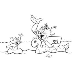 ぬりえページ: トムとジェリー (漫画) #24188 - 無料の印刷可能なぬりえページ