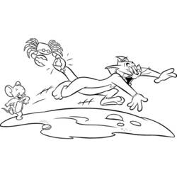 ぬりえページ: トムとジェリー (漫画) #24200 - 無料の印刷可能なぬりえページ