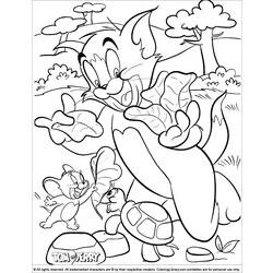 ぬりえページ: トムとジェリー (漫画) #24209 - 無料の印刷可能なぬりえページ