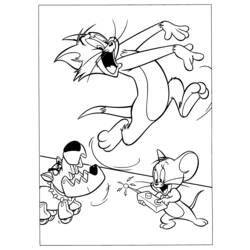 ぬりえページ: トムとジェリー (漫画) #24211 - 無料の印刷可能なぬりえページ