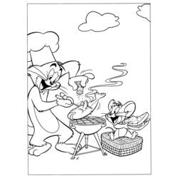 ぬりえページ: トムとジェリー (漫画) #24224 - 無料の印刷可能なぬりえページ