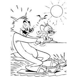 ぬりえページ: トムとジェリー (漫画) #24227 - 無料の印刷可能なぬりえページ