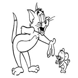 ぬりえページ: トムとジェリー (漫画) #24230 - 無料の印刷可能なぬりえページ