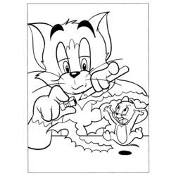 ぬりえページ: トムとジェリー (漫画) #24237 - 無料の印刷可能なぬりえページ