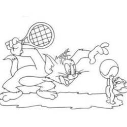 ぬりえページ: トムとジェリー (漫画) #24252 - 無料の印刷可能なぬりえページ