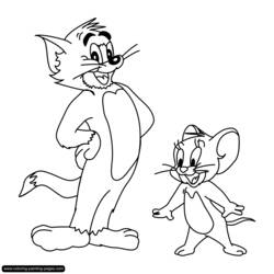 ぬりえページ: トムとジェリー (漫画) #24273 - 無料の印刷可能なぬりえページ