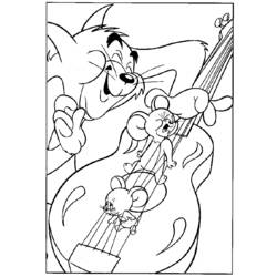 ぬりえページ: トムとジェリー (漫画) #24274 - 無料の印刷可能なぬりえページ