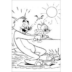 ぬりえページ: トムとジェリー (漫画) #24288 - 無料の印刷可能なぬりえページ