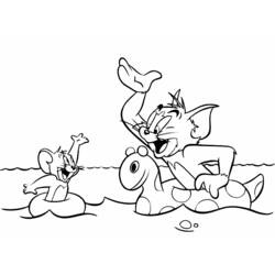 ぬりえページ: トムとジェリー (漫画) #24290 - 無料の印刷可能なぬりえページ