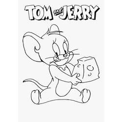 ぬりえページ: トムとジェリー (漫画) #24293 - 無料の印刷可能なぬりえページ