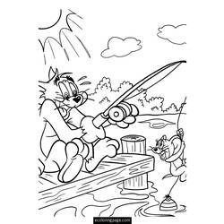 ぬりえページ: トムとジェリー (漫画) #24316 - 無料の印刷可能なぬりえページ