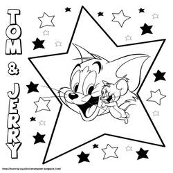 ぬりえページ: トムとジェリー (漫画) #24318 - 無料の印刷可能なぬりえページ