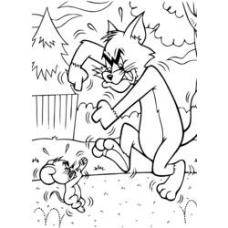 ぬりえページ: トムとジェリー (漫画) #24324 - 無料の印刷可能なぬりえページ