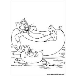 ぬりえページ: トムとジェリー (漫画) #24332 - 無料の印刷可能なぬりえページ