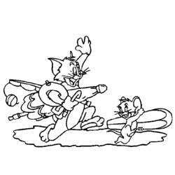 ぬりえページ: トムとジェリー (漫画) #24354 - 無料の印刷可能なぬりえページ