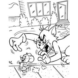 ぬりえページ: トムとジェリー (漫画) #24367 - 無料の印刷可能なぬりえページ