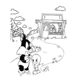 ぬりえページ: ティティとグロスミネット (漫画) #29285 - 無料の印刷可能なぬりえページ