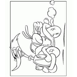 ぬりえページ: ウッディ・ウッドペッカー (漫画) #28502 - 無料の印刷可能なぬりえページ