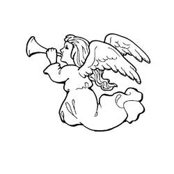 ぬりえページ: 天使 (キャラクター) #86239 - 無料の印刷可能なぬりえページ