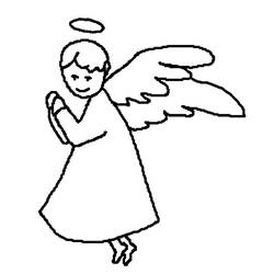 ぬりえページ: 天使 (キャラクター) #86276 - 無料の印刷可能なぬりえページ