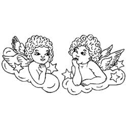 ぬりえページ: 天使 (キャラクター) #86303 - 無料の印刷可能なぬりえページ