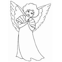 ぬりえページ: 天使 (キャラクター) #86305 - 無料の印刷可能なぬりえページ
