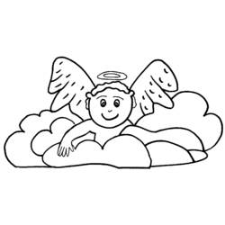 ぬりえページ: 天使 (キャラクター) #86373 - 無料の印刷可能なぬりえページ