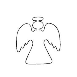 ぬりえページ: 天使 (キャラクター) #86404 - 無料の印刷可能なぬりえページ