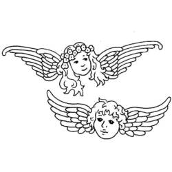 ぬりえページ: 天使 (キャラクター) #86456 - 無料の印刷可能なぬりえページ