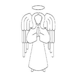 ぬりえページ: 天使 (キャラクター) #86463 - 無料の印刷可能なぬりえページ