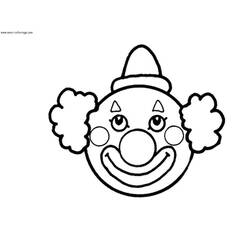 ぬりえページ: ピエロ (キャラクター) #90901 - 無料の印刷可能なぬりえページ